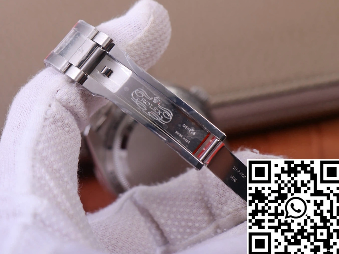 Silver Replica Design Factory 116400 Base LNT01HS-001 Rolex Milgauss JB case watch Noir Label 0402